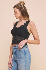 LACE V - NECK BRALETTE - Las Olas