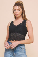 LACE V - NECK BRALETTE - Las Olas