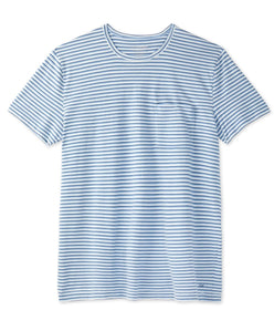 SALTWATER SLUB POCKET TEE - Las Olas