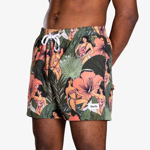 BEACH BABES SWIM SHORT - Las Olas