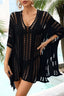 HOLLOW KNITTED BEACH WEAR SWIM COVER UP - Las Olas