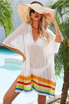 HOLLOW KNITTED SWIM POOL COVERUP - Las Olas