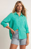 KAILI GAUZE BUTTON UP - Las Olas