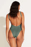 LEAH SQUARE NECK ONE PIECE - Las Olas