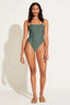 LEAH SQUARE NECK ONE PIECE - Las Olas