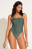 LEAH SQUARE NECK ONE PIECE - Las Olas