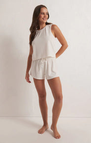 LIBBY RIB TERRY TANK - Las Olas