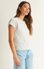 MODERN SLUB TEE - Las Olas