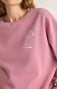 PALM SUNDAY SWEATSHIRT - Las Olas