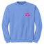 PINK 80s LOGO CREWNECK SWEATER - Las Olas