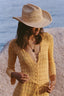 RAFFIA COWBOY HAT - Las Olas