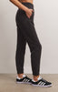 SLIM QUILTED JOGGER BLACK - Las Olas