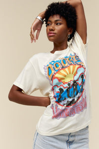 THE DOORS WAITING FOR THE SUN BOYFRIEND TEE - Las Olas