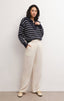 VILLA HALF ZIP SWEATER - Las Olas