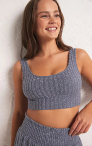 ZOE RIB TANK BRA - Las Olas